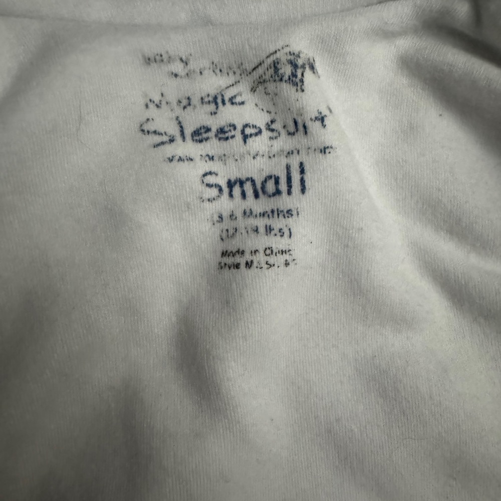 White Magic Sleepsuit Small